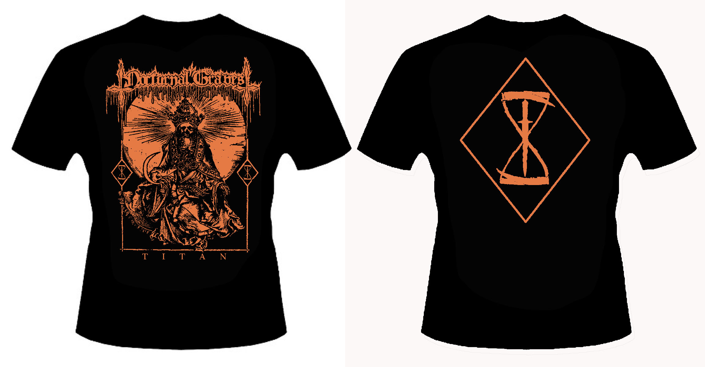 Nocturnal Graves Titan - SMALL Tee